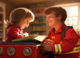 儿童故事消防员文字 消防员幼儿故事文字