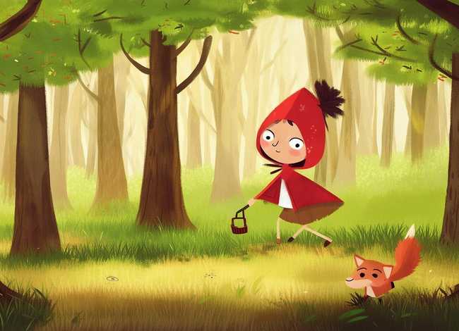 儿童故事小红帽 - 少儿故事小红帽