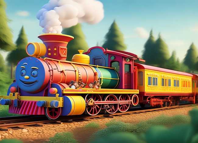 儿童故事火车特洛伊、火车特洛伊故事文字