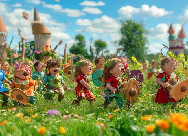 关于打仗的儿童故事 关于打仗的儿童动画片