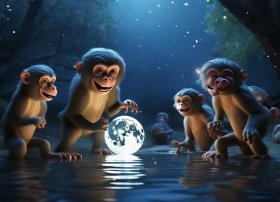 猴子捞月亮的故事视频完整 - 猴子捞月亮的故事视频完整免费观看