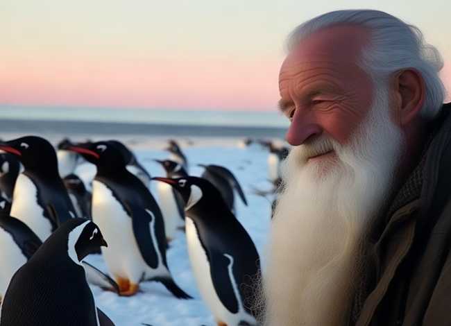 老人和企鹅的故事；老人和企鹅的故事简介