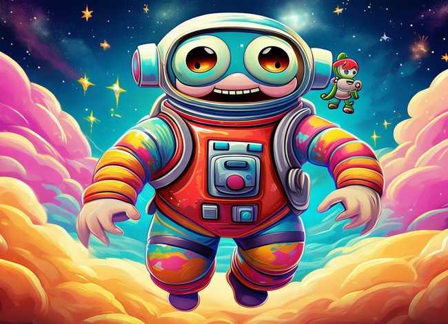 太空儿童画图画大全；太空儿童画图画大全宇航员