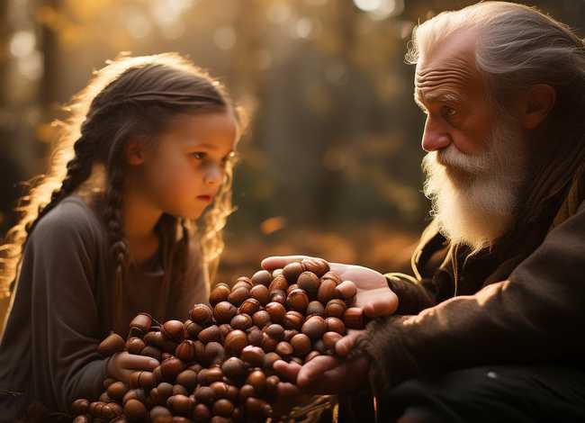 关于板栗的故事100字、关于板栗的故事100字怎么写