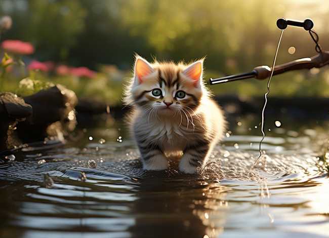 1一3岁儿童故事大全小猫钓鱼，3一4岁幼儿的小故事小猫钓鱼