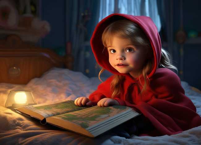 儿童小红帽睡前故事大全，少儿睡前故事小红帽