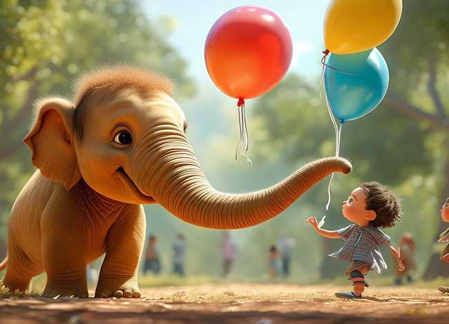 儿童故事大象鼻子（大象鼻子故事大全）