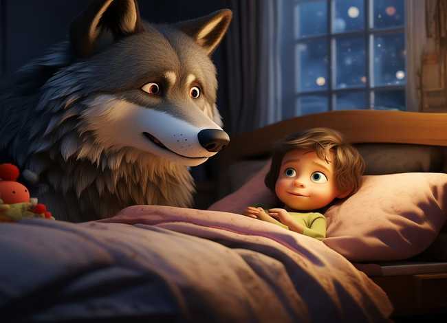 小孩睡前大灰狼故事、小孩睡前大灰狼故事大全