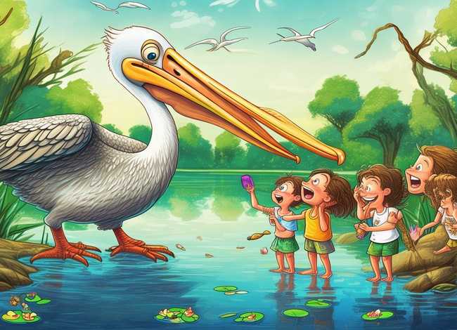 大嘴鹈鹕儿童故事、大嘴巴鹈鹕幼儿故事 大嘴鹈鹕儿童故事、大嘴巴鹈鹕幼儿故事