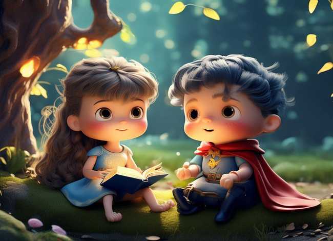 儿童故事男生女生（男生女生故事200字）