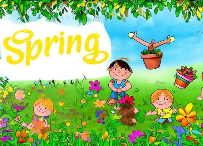春天的故事绘画四年级;春天的故事绘画四年级图片 春天的故事绘画四年级;春天的故事绘画四年级图片