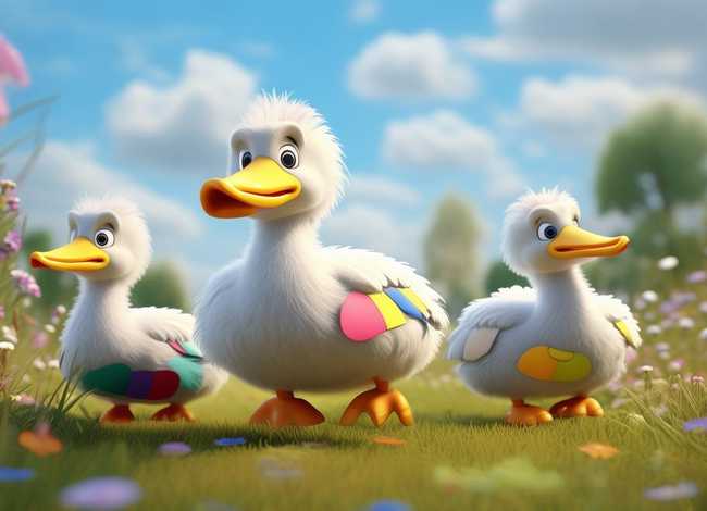 儿童故事鹅鹅鹅；幼儿故事鹅