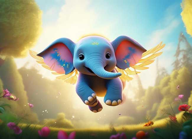 三分钟儿童故事会飞的小象儿童故 - 幼儿故事会飞的小象