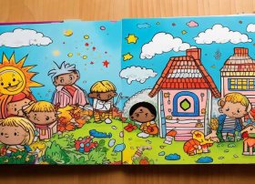 儿童自制故事书制作（自制故事书范本幼儿园）