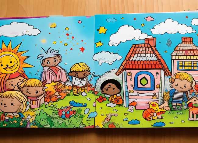 儿童自制故事书制作（自制故事书范本幼儿园）