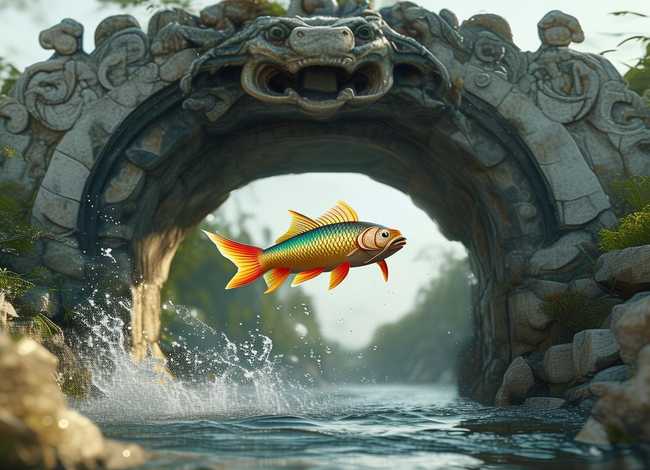 小鲤鱼跳龙门儿童故事文章 - 小鲤鱼跳龙门的故事内容全文 小鲤鱼跳龙门儿童故事文章 - 小鲤鱼跳龙门的故事内容全文