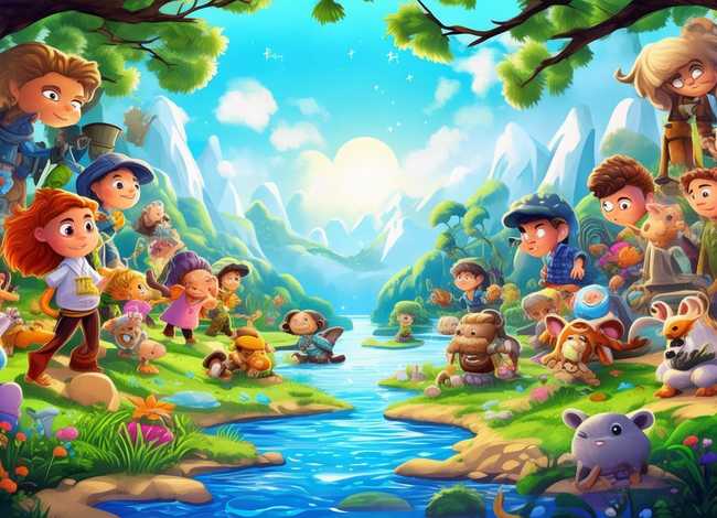 儿童精选故事字幕，少儿文字版故事