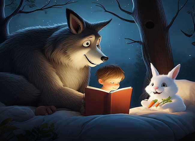 睡前故事儿童完整大灰狼和小白兔 - 幼儿睡前故事大灰狼和小白兔 睡前故事儿童完整大灰狼和小白兔 - 幼儿睡前故事大灰狼和小白兔