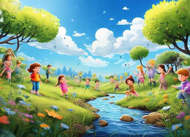 春天的故事画一幅画(春天的故事画一幅画二年级) 春天的故事画一幅画(春天的故事画一幅画二年级)