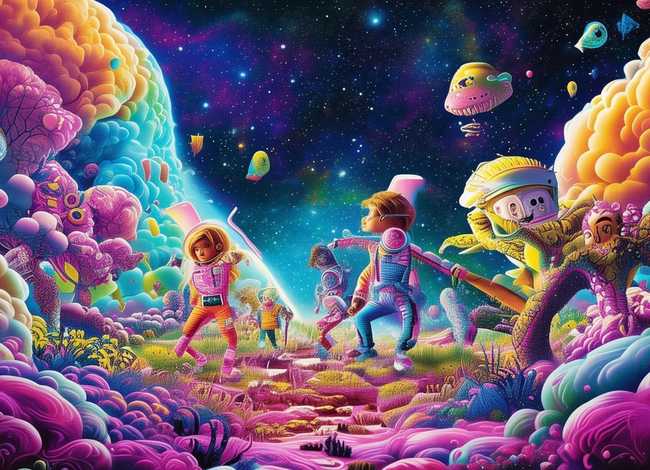 儿童科幻故事太空中的故事（关于太空的幼儿故事）