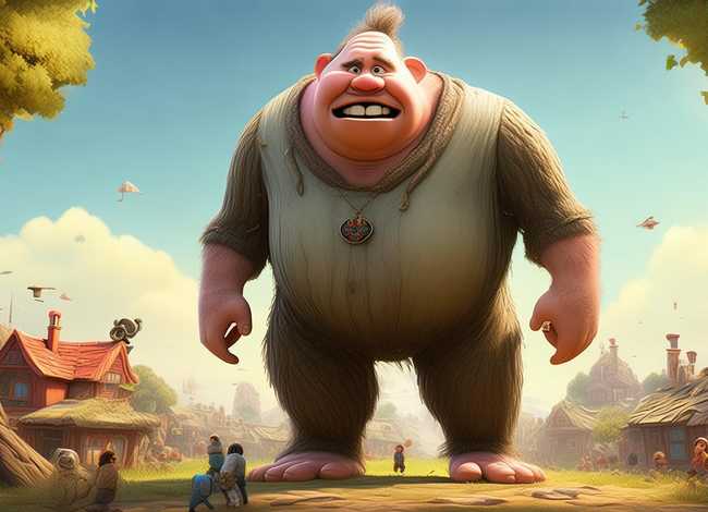 儿童绘本巨人，儿童绘本巨人图片