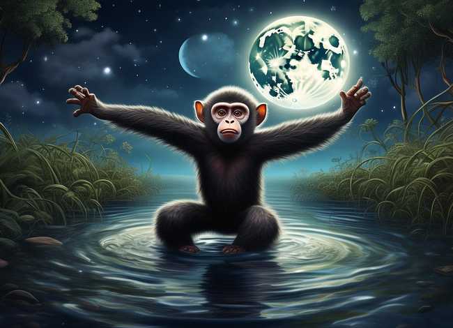猴子捞月亮完整故事文字、猴子捞月亮故事文字版 猴子捞月亮完整故事文字、猴子捞月亮故事文字版