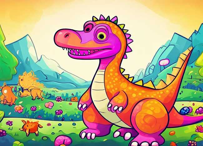 恐龙儿童简笔画、恐龙儿童简笔画图片大全