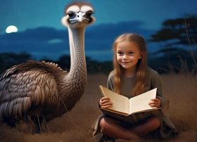 鸵鸟故事睡前故事（鸵鸟的故事睡前故事）
