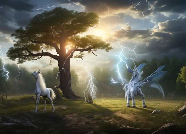 关于打雷的童话故事、关于打雷的神话故事