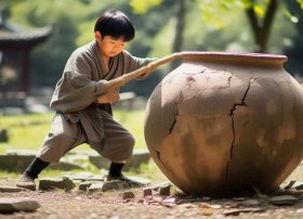 《司马光砸缸》原文 《司马光砸缸》原文带拼音图片