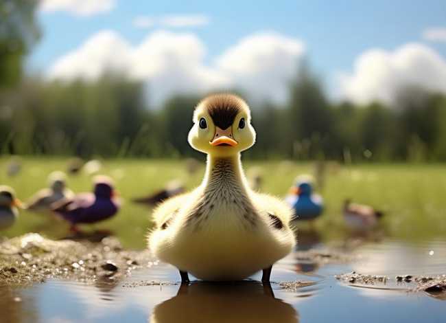 安徒生的丑小鸭故事，安徒生的丑小鸭故事视频