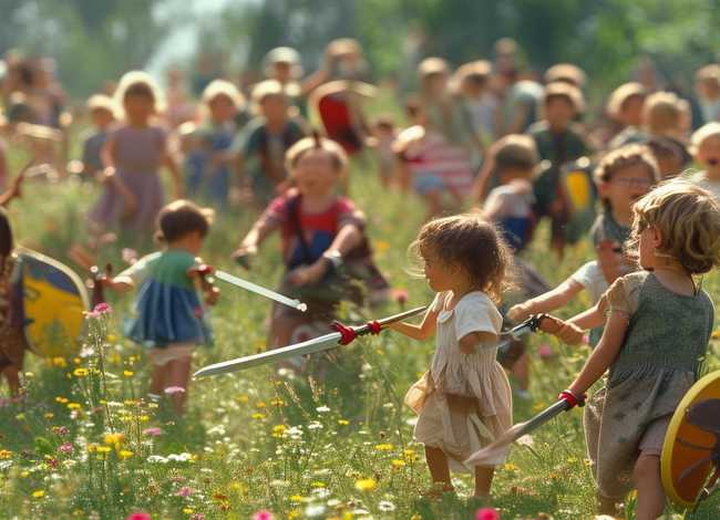 儿童战争故事大全，关于战争的幼儿故事