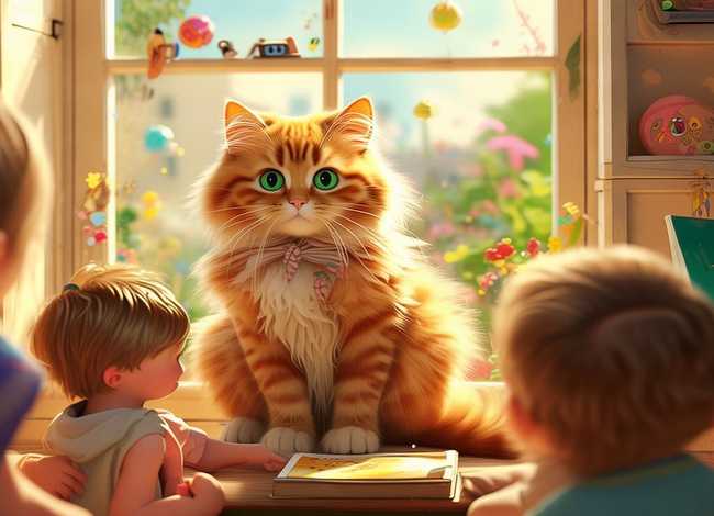 关于猫的故事儿童故事 - 有关猫的幼儿故事