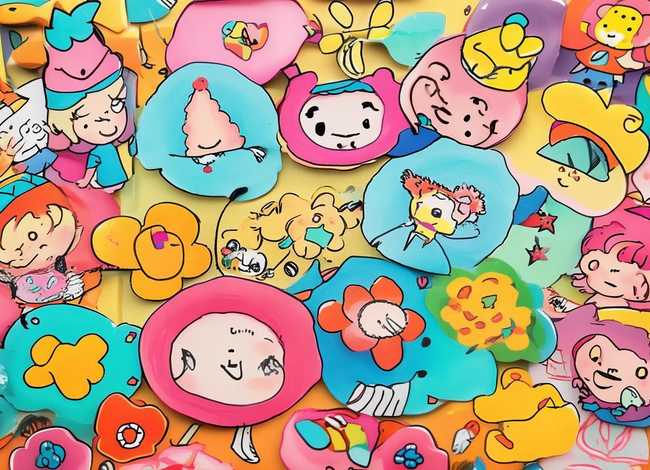 儿童节画板 儿童节板报简笔画