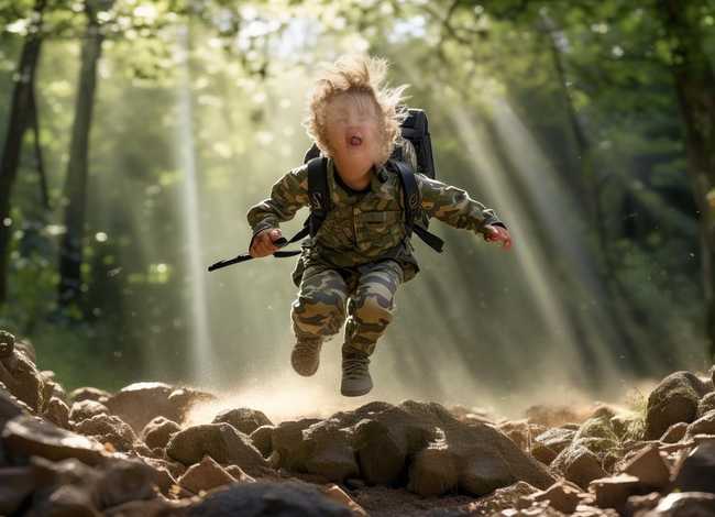 儿童特种兵小故事 - 特种兵的小故事