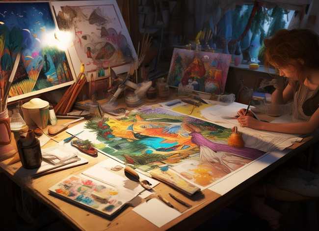 给故事配插图，给故事配插图怎么画