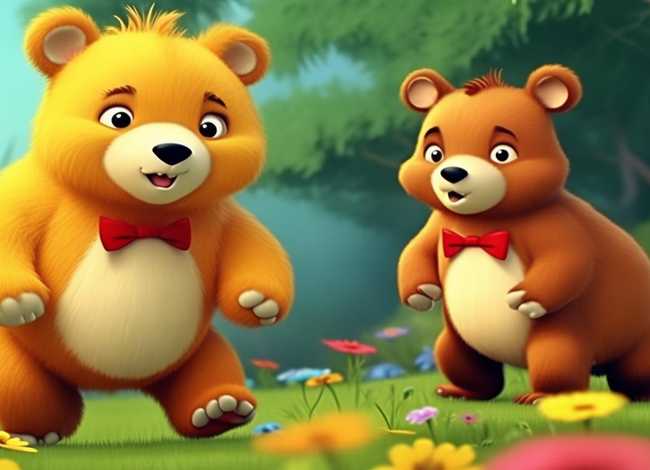 儿童故事棒棒熊拉臭臭 小熊拉比和棒棒虎的故事