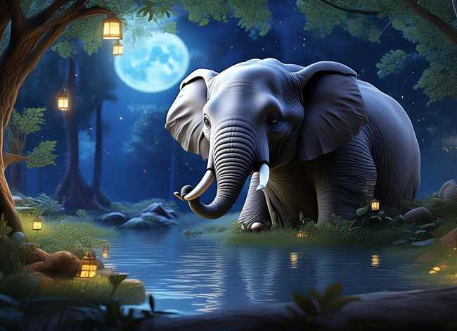 大象的故事睡前故事文字版；大象的故事睡前故事文字版在线听