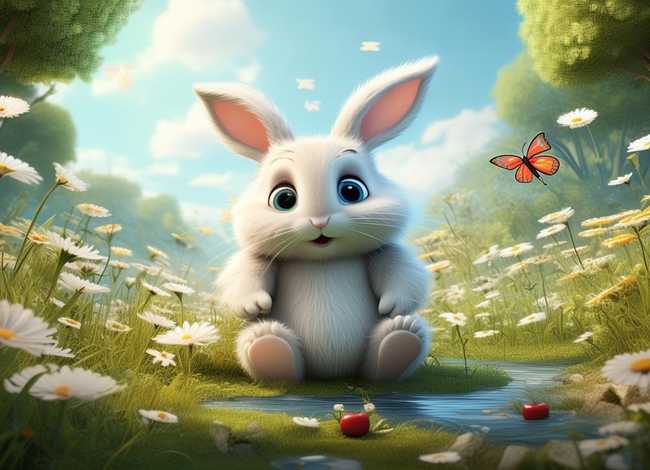 儿童小白兔的故事，幼儿故事小白兔的故事