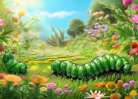 毛毛虫故事文字版，毛毛虫故事文字版下载