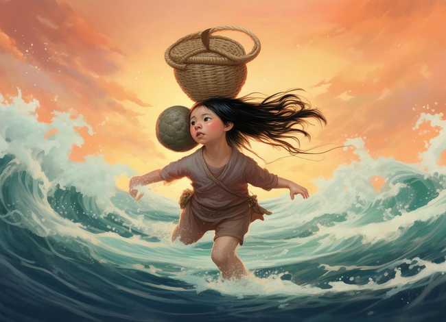 精卫填海儿童故事有声、幼儿故事精卫填海