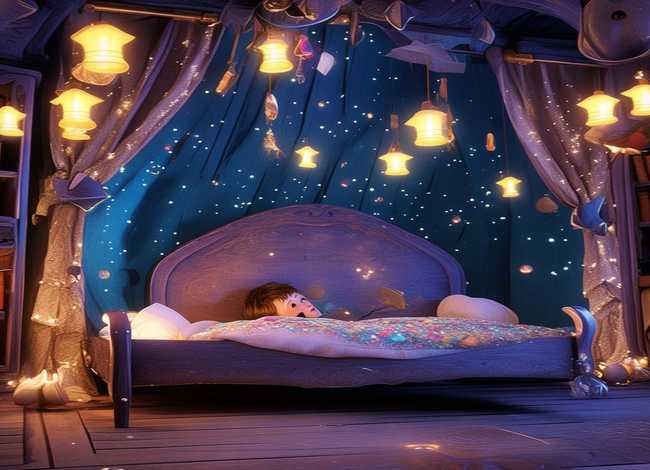 儿童神奇魔法故事 神奇魔法床绘本故事