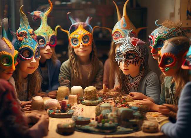 关于面具的故事小朋友（关于面具的故事小朋友可以听吗）