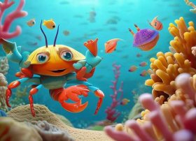 螃蟹和龙虾儿童故事 螃蟹和龙虾幼儿故事