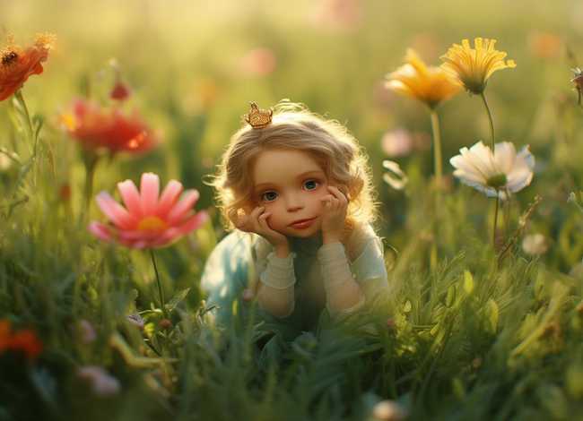 故事大全 睡前故事拇指姑娘；故事大全 睡前故事拇指姑娘图片