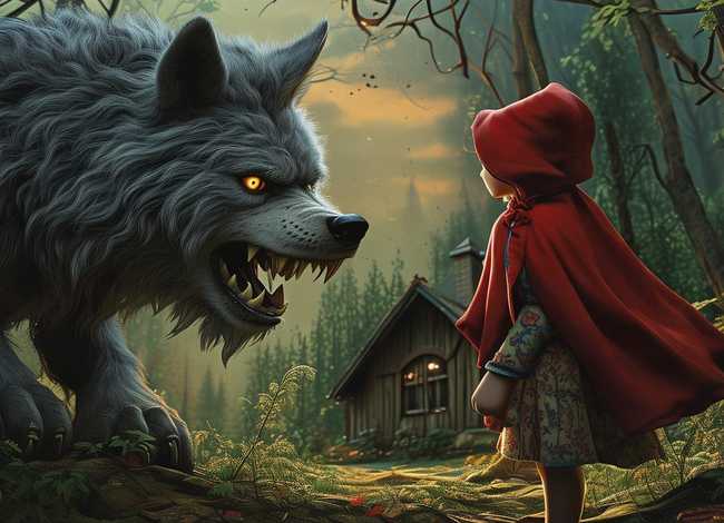 小红帽大灰狼的故事完整版 小红帽和大灰狼的故事完整版文字