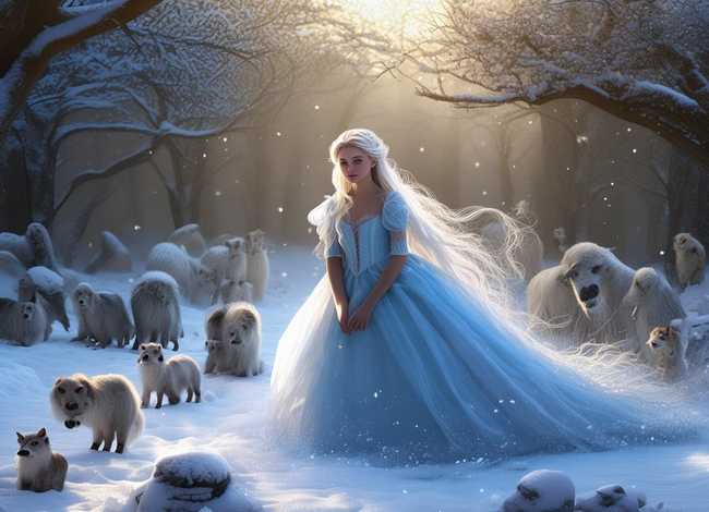 雪花公主儿童故事书，雪花公主的故事在线听