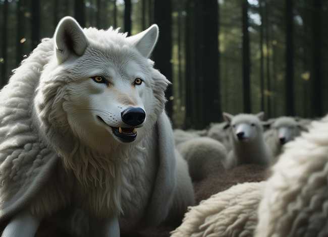 披着羊皮的狼的寓言故事；披着羊皮的狼的寓言故事道理
