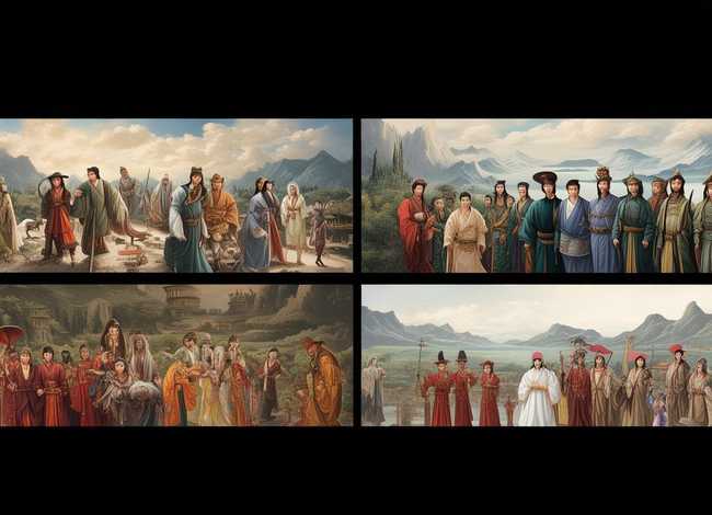 四大名著故事各10个 四大名著故事各10个人物