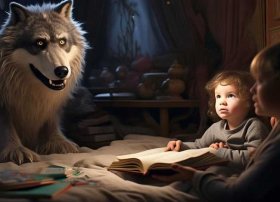 睡前讲故事狼来了 - 讲故事 睡前故事狼来了